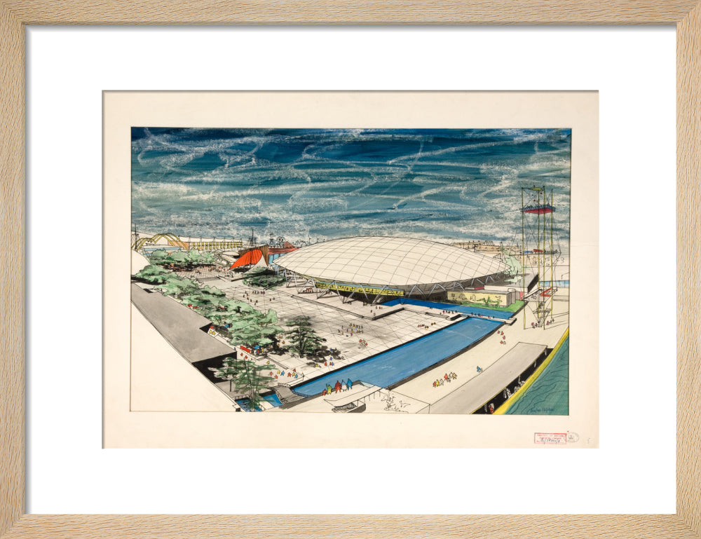 Festival of Britain 1951, Dome of Discovery and South Bank Concourse