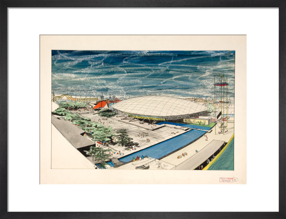 Festival of Britain 1951, Dome of Discovery and South Bank Concourse