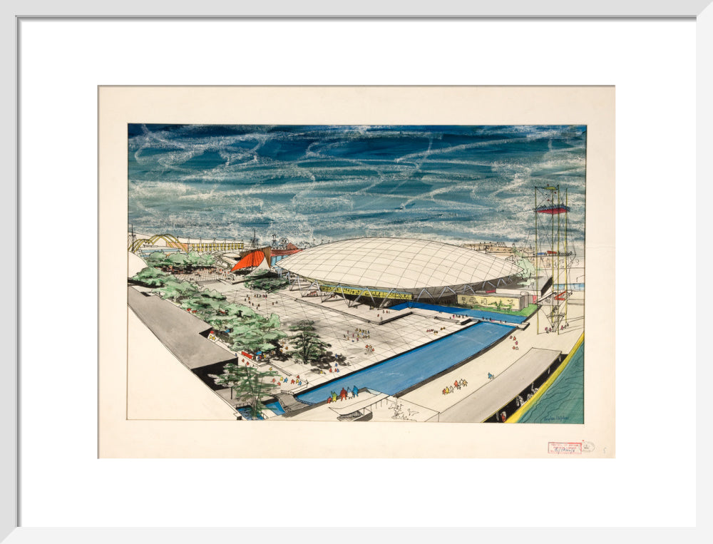 Festival of Britain 1951, Dome of Discovery and South Bank Concourse