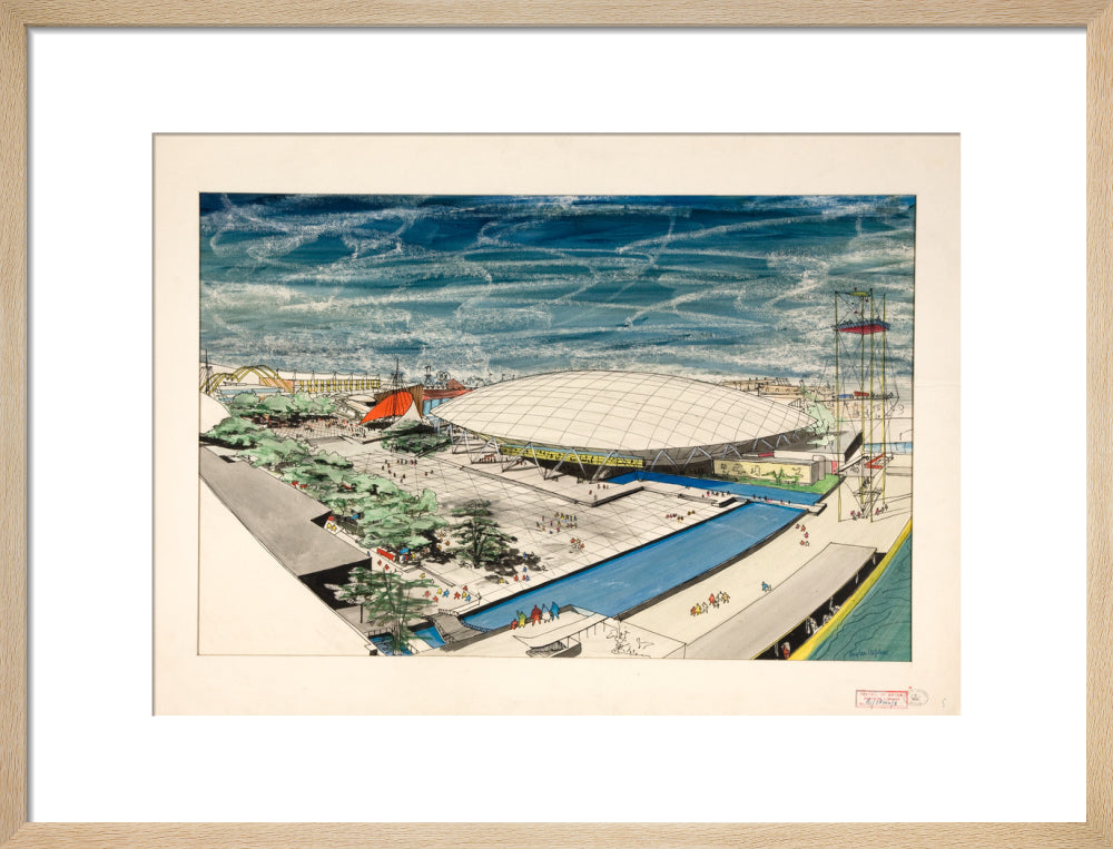 Festival of Britain 1951, Dome of Discovery and South Bank Concourse