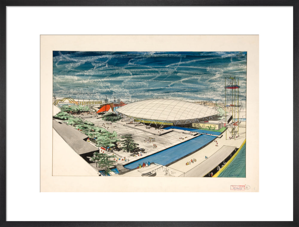 Festival of Britain 1951, Dome of Discovery and South Bank Concourse