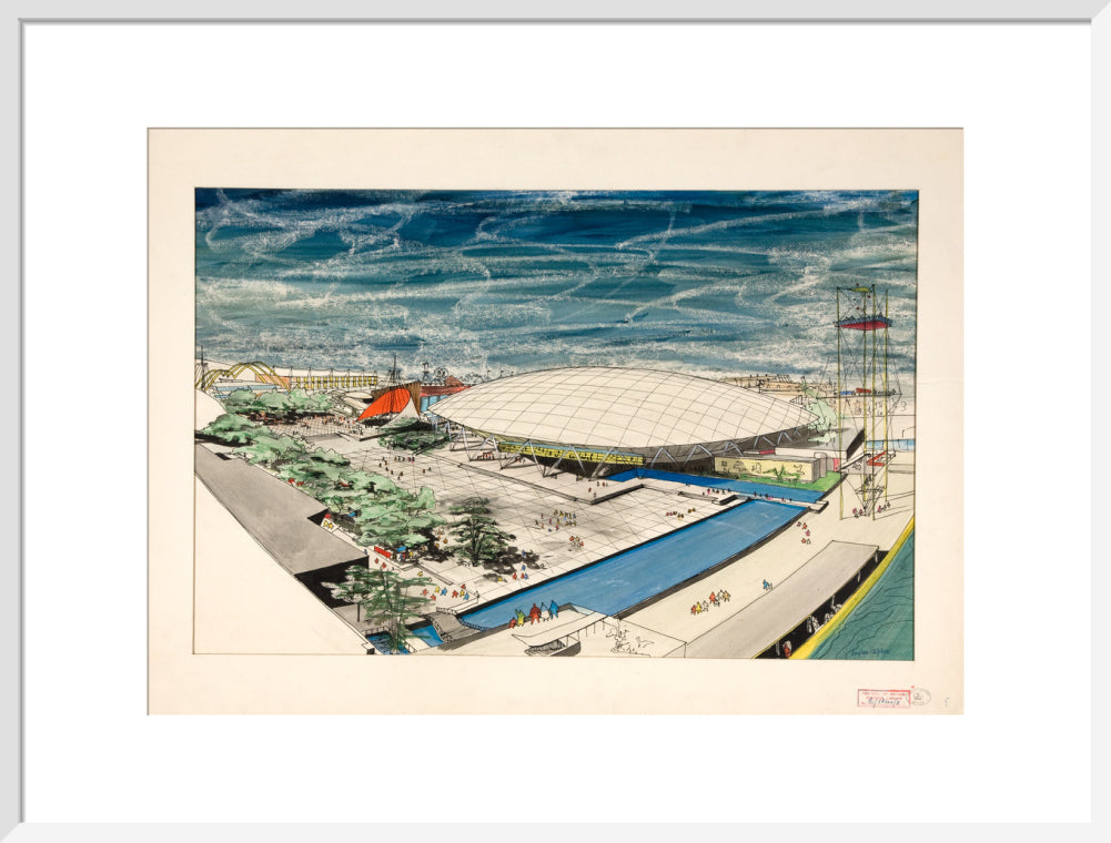 Festival of Britain 1951, Dome of Discovery and South Bank Concourse