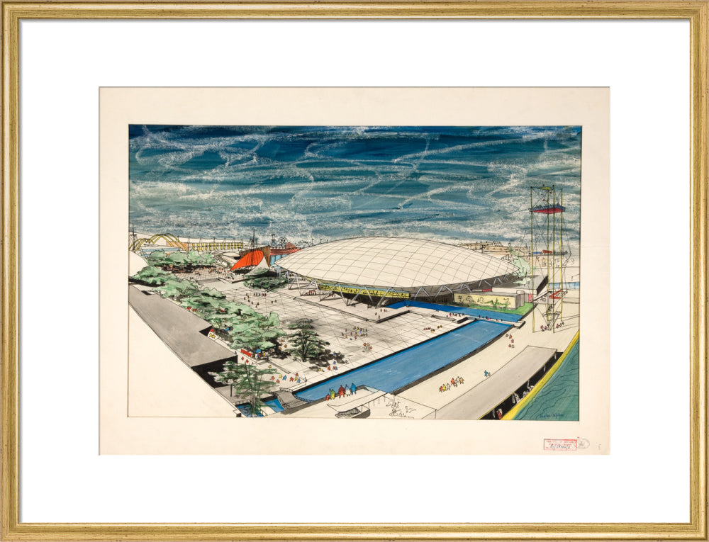 Festival of Britain 1951, Dome of Discovery and South Bank Concourse