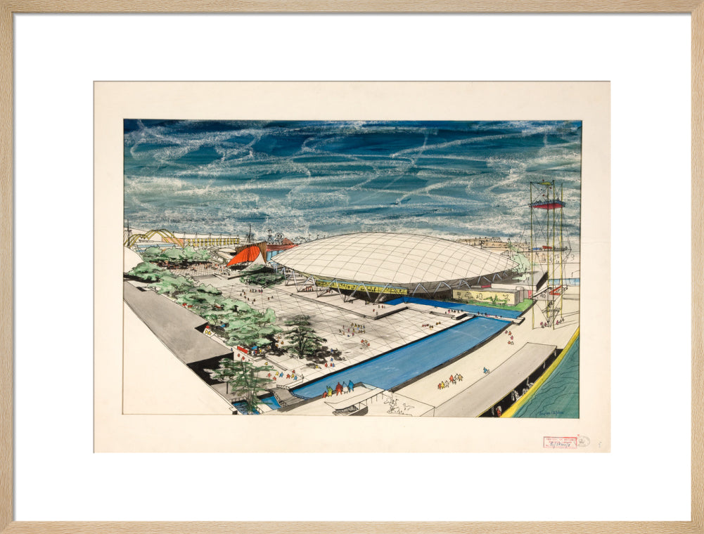 Festival of Britain 1951, Dome of Discovery and South Bank Concourse