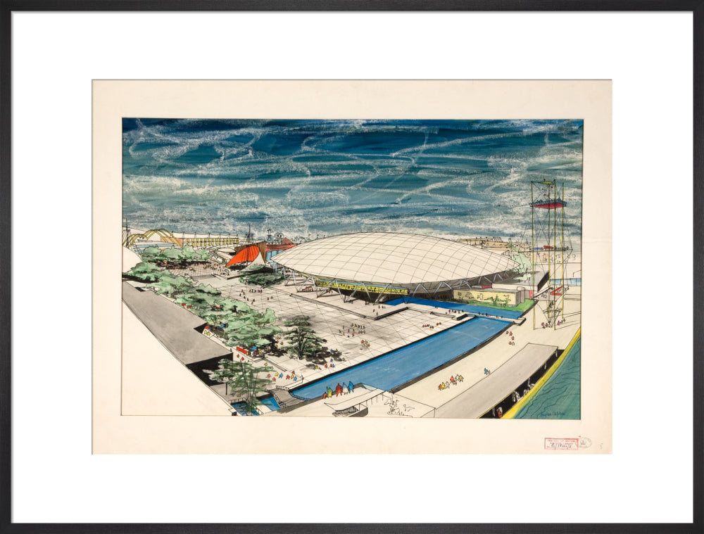 Festival of Britain 1951, Dome of Discovery and South Bank Concourse