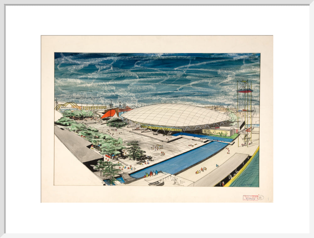 Festival of Britain 1951, Dome of Discovery and South Bank Concourse