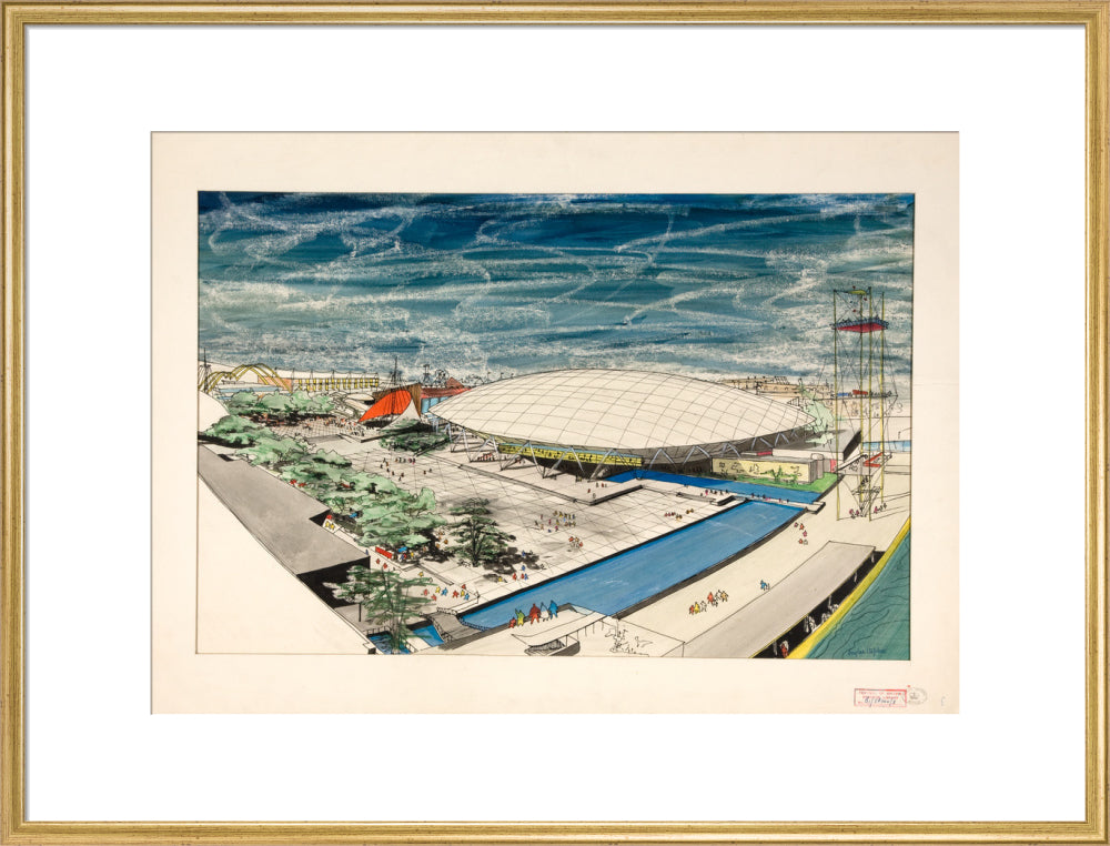 Festival of Britain 1951, Dome of Discovery and South Bank Concourse