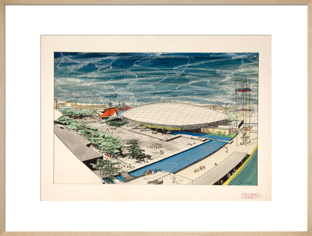 Festival of Britain 1951, Dome of Discovery and South Bank Concourse