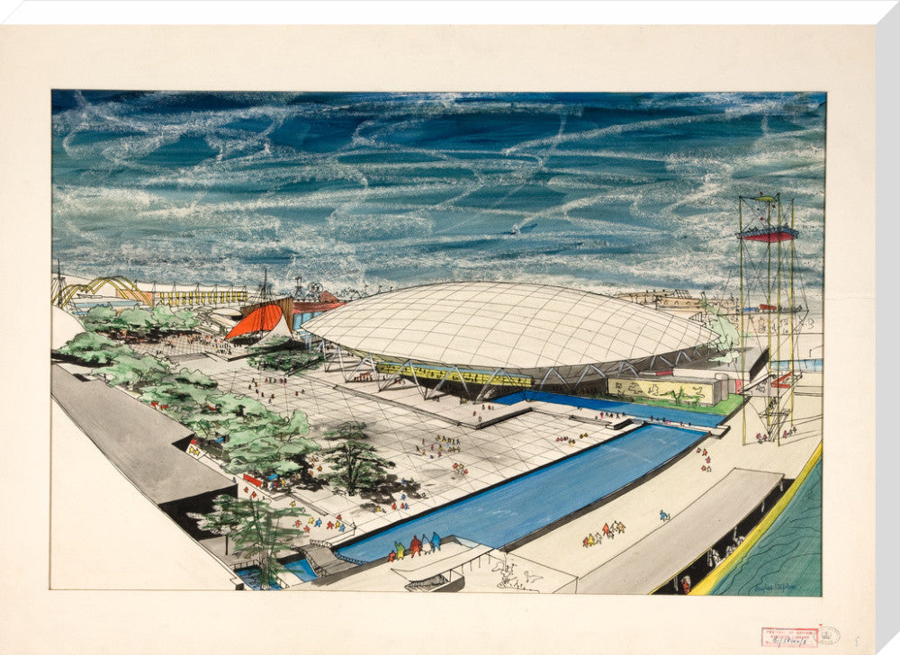 Festival of Britain 1951, Dome of Discovery and South Bank Concourse