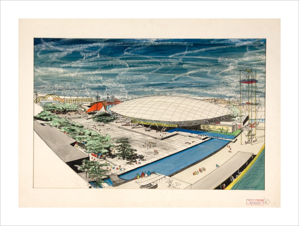 Festival of Britain 1951, Dome of Discovery and South Bank Concourse