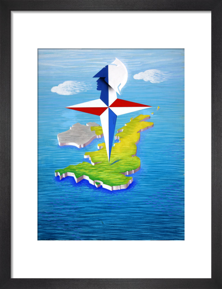 Festival of Britain 1951, Verdant Isle Poster Artwork