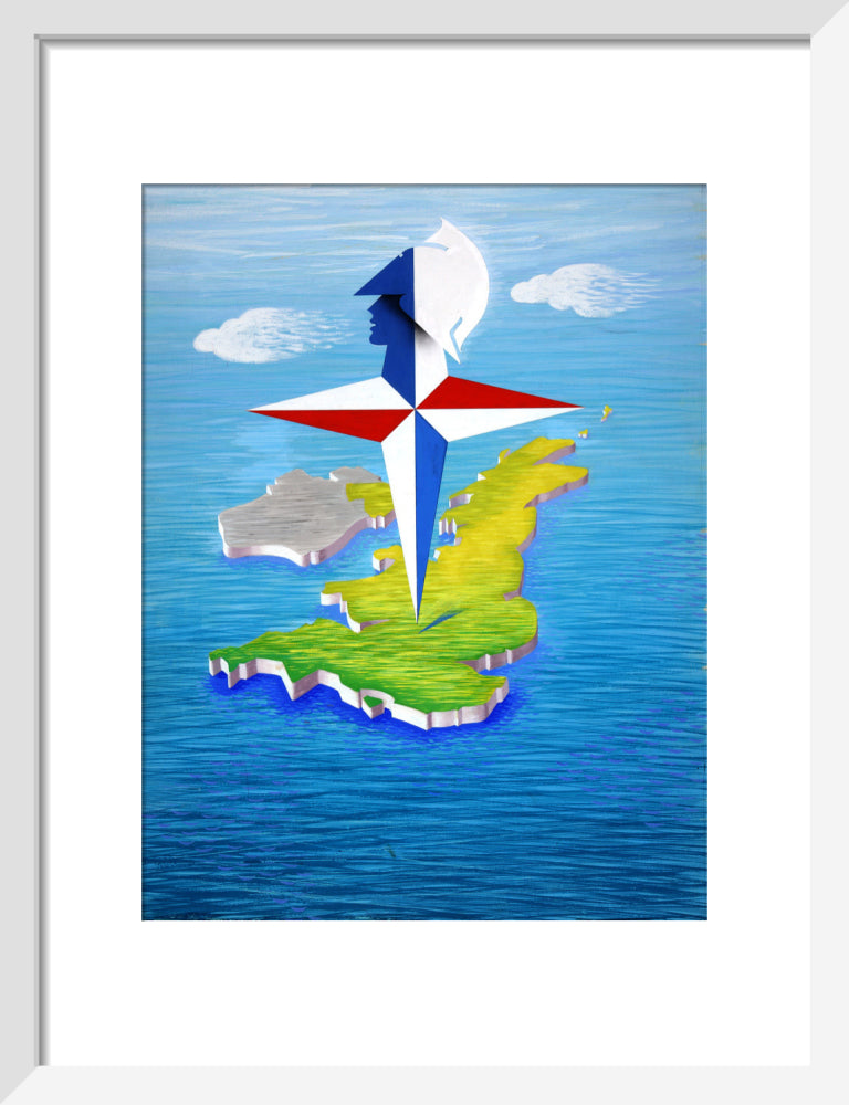 Festival of Britain 1951, Verdant Isle Poster Artwork