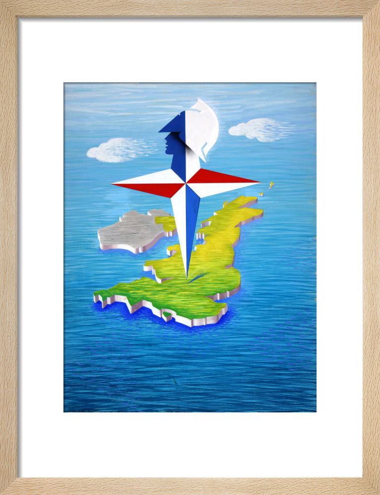 Festival of Britain 1951, Verdant Isle Poster Artwork