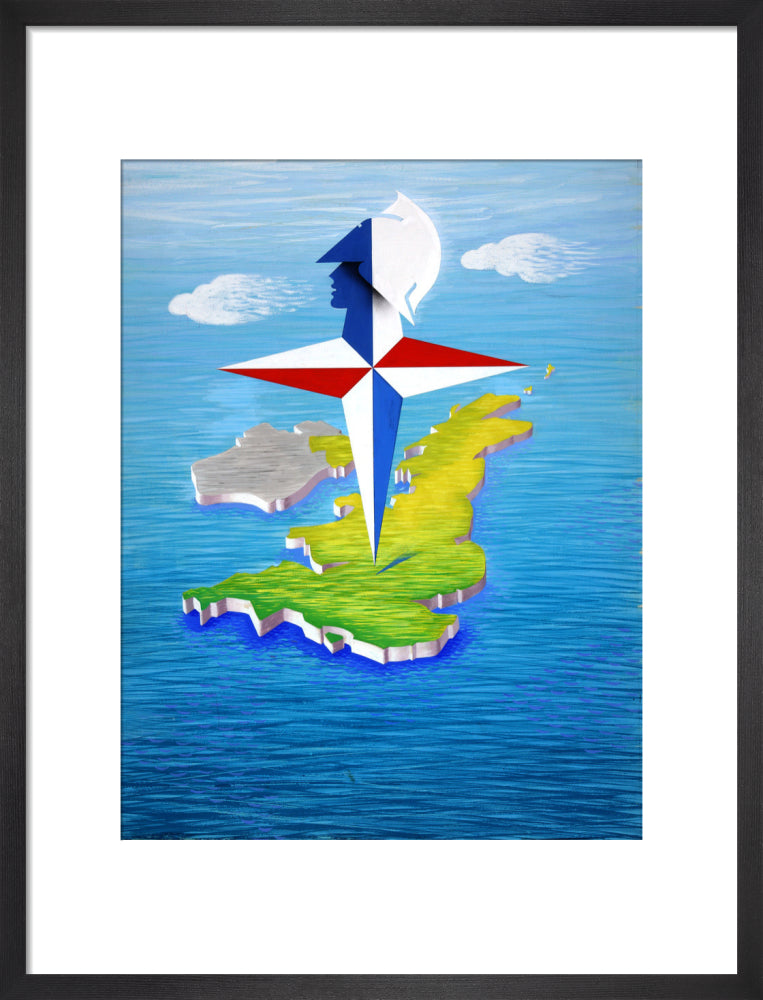 Festival of Britain 1951, Verdant Isle Poster Artwork