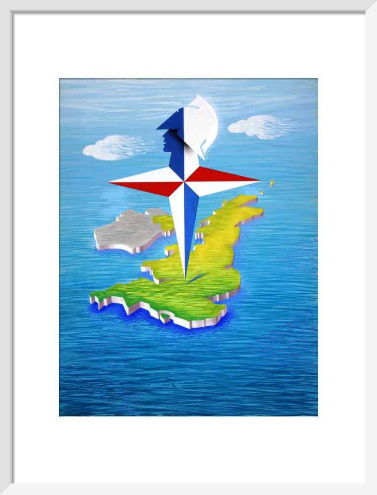 Festival of Britain 1951, Verdant Isle Poster Artwork