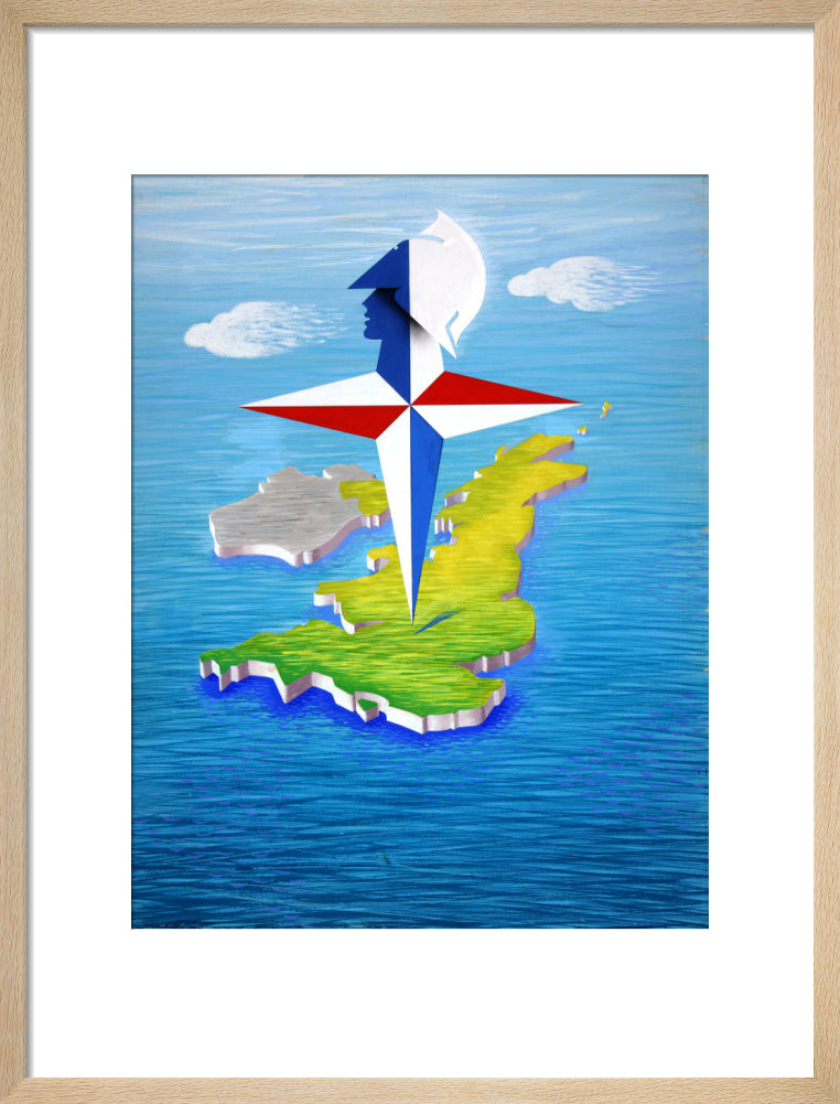 Festival of Britain 1951, Verdant Isle Poster Artwork