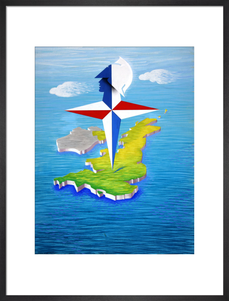 Festival of Britain 1951, Verdant Isle Poster Artwork