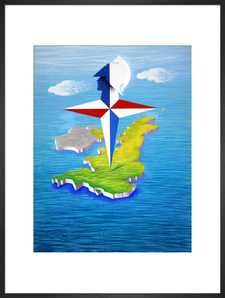 Festival of Britain 1951, Verdant Isle Poster Artwork