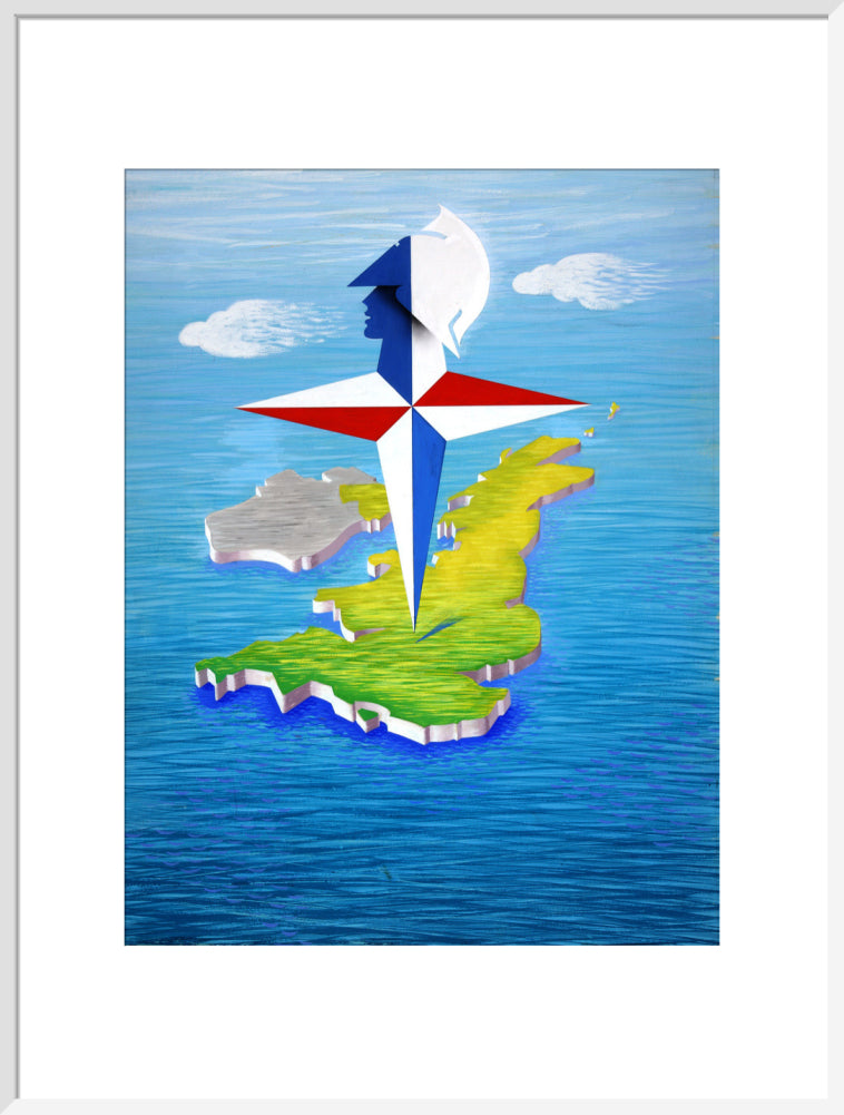 Festival of Britain 1951, Verdant Isle Poster Artwork