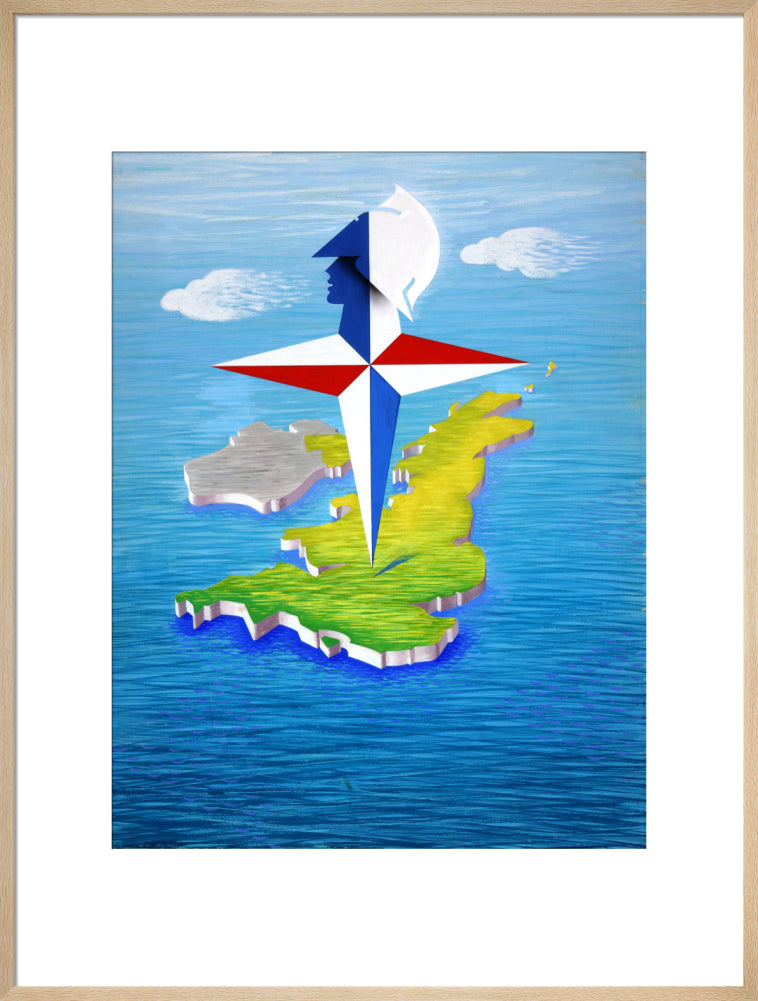 Festival of Britain 1951, Verdant Isle Poster Artwork