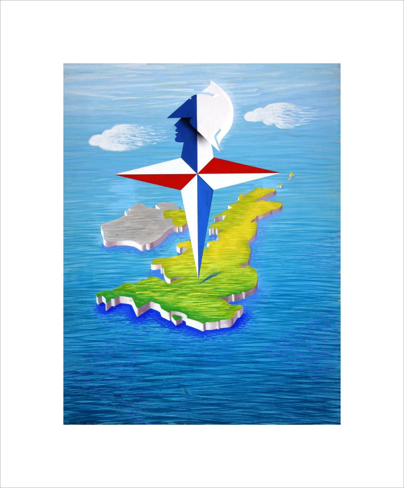 Festival of Britain 1951, Verdant Isle Poster Artwork