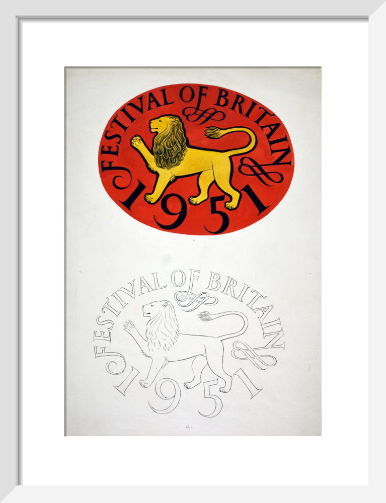 Festival of Britain 1951, Logo Design (Not Used)