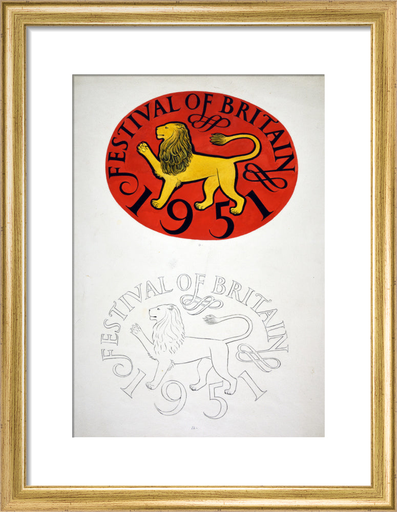 Festival of Britain 1951, Logo Design (Not Used)