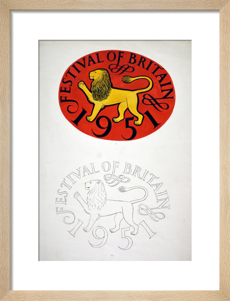 Festival of Britain 1951, Logo Design (Not Used)