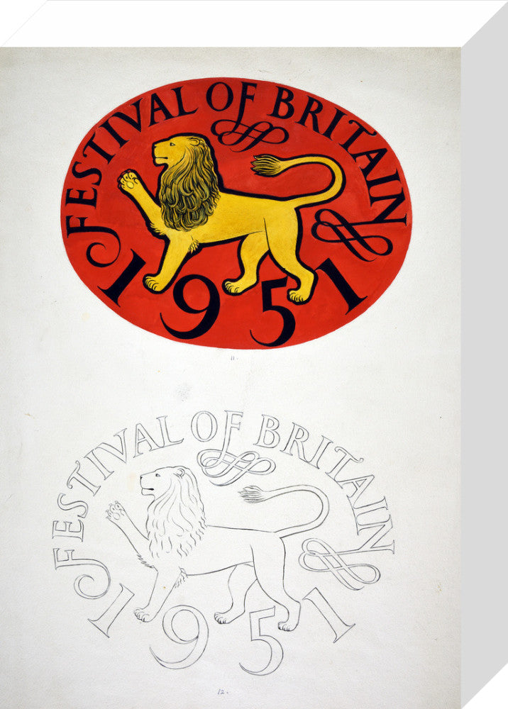 Festival of Britain 1951, Logo Design (Not Used)