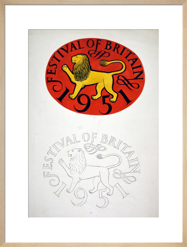 Festival of Britain 1951, Logo Design (Not Used)