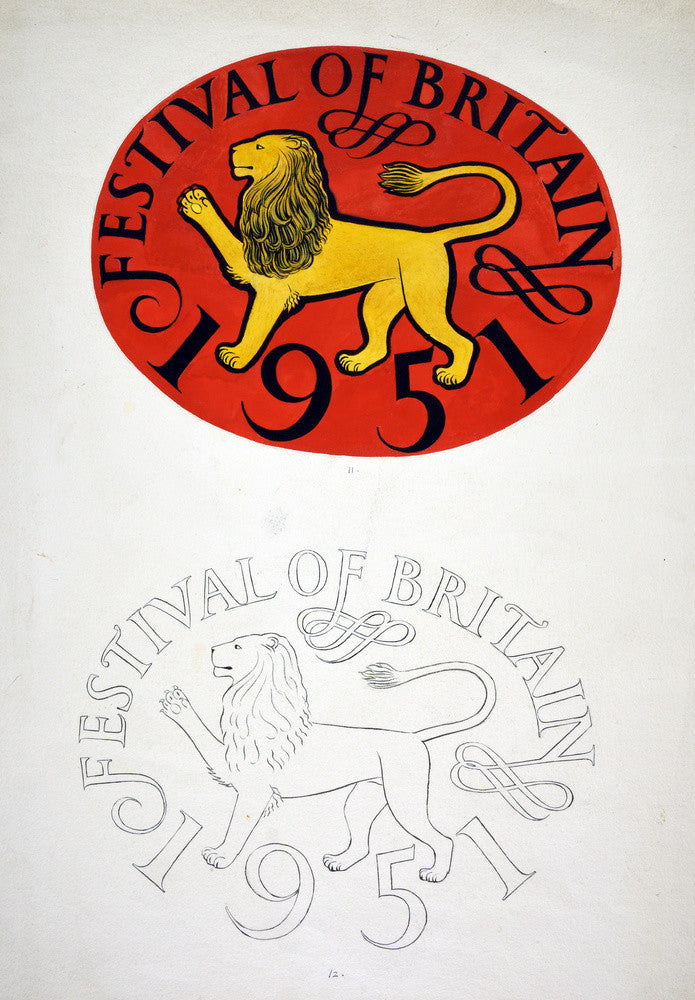 Festival of Britain 1951, Logo Design (Not Used)