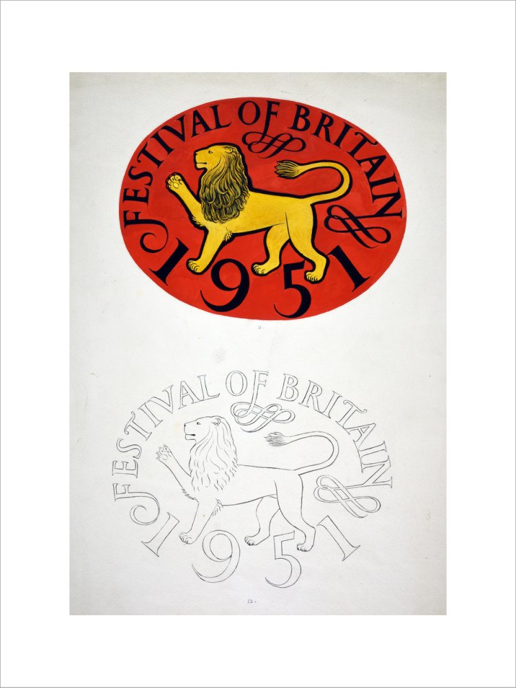 Festival of Britain 1951, Logo Design (Not Used)