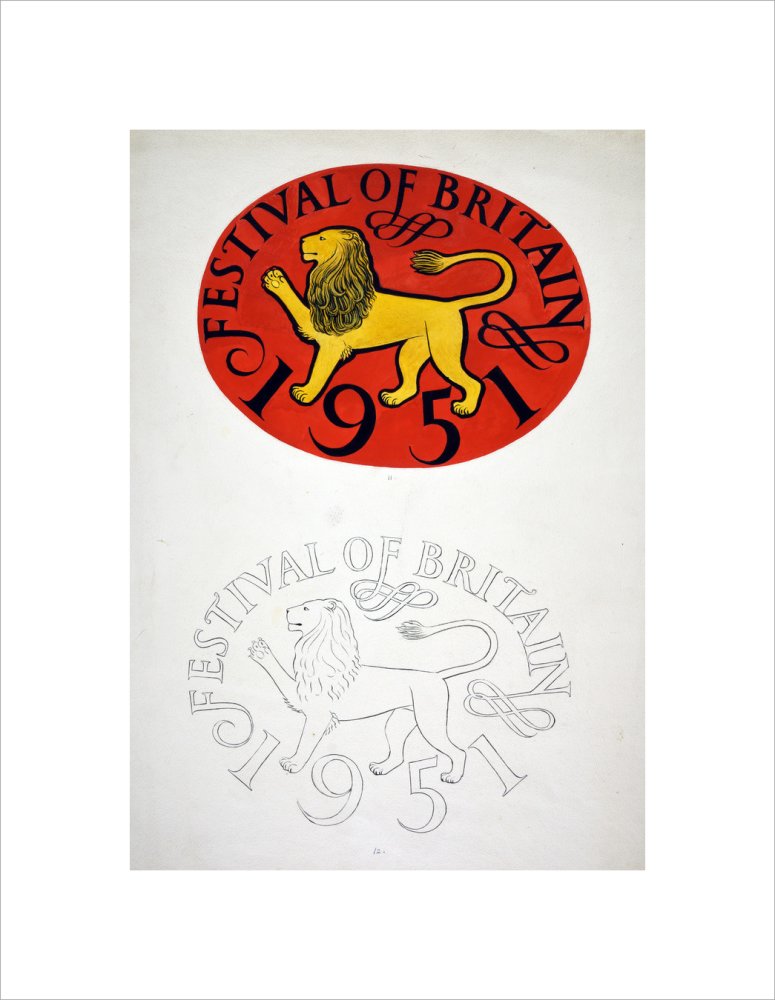 Festival of Britain 1951, Logo Design (Not Used)