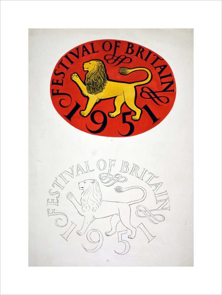 Festival of Britain 1951, Logo Design (Not Used)