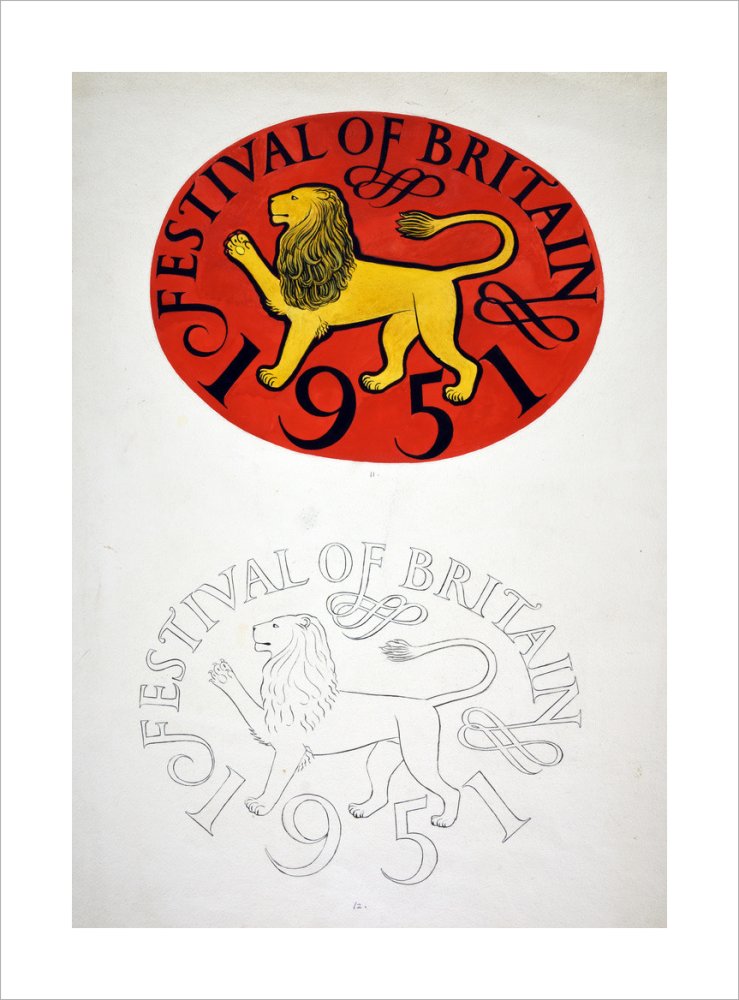 Festival of Britain 1951, Logo Design (Not Used)