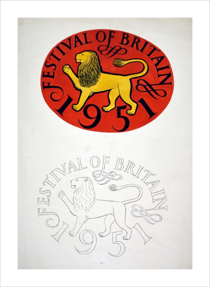 Festival of Britain 1951, Logo Design (Not Used)