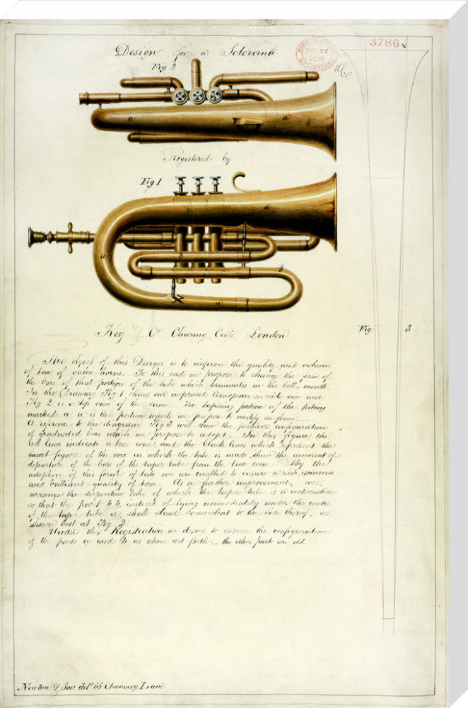 Design for a &#39;Solocornu&#39;, a New Type of Brass Instrument