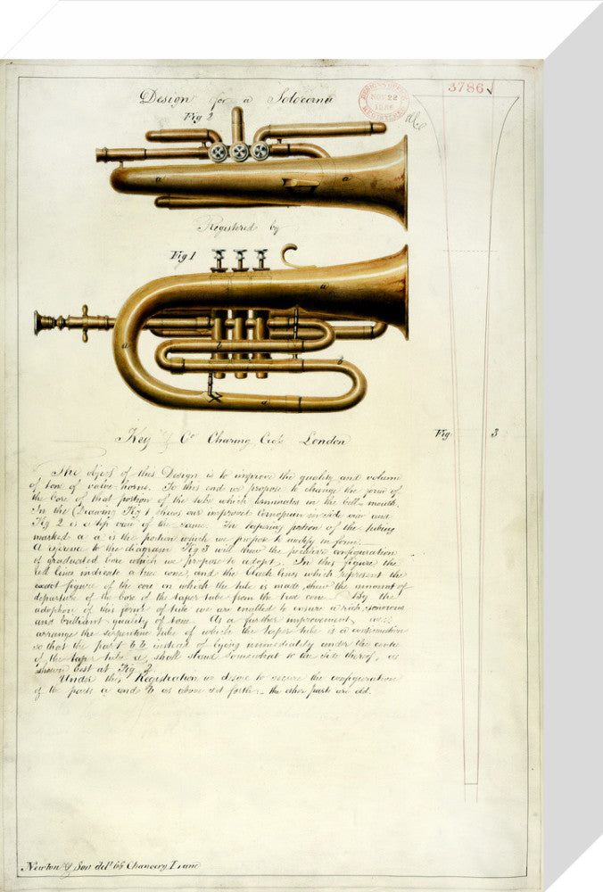 Design for a &#39;Solocornu&#39;, a New Type of Brass Instrument