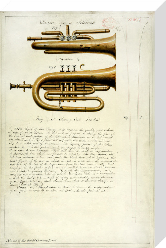 Design for a &#39;Solocornu&#39;, a New Type of Brass Instrument