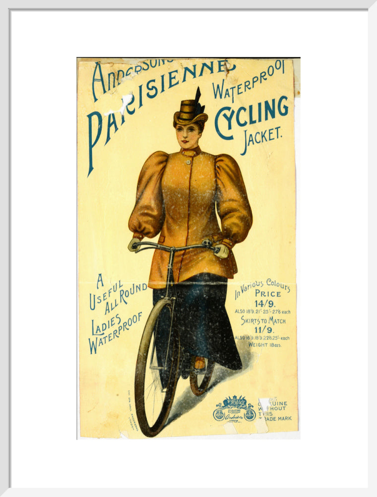 Ladies Parisienne Waterproof Cycling Jacket