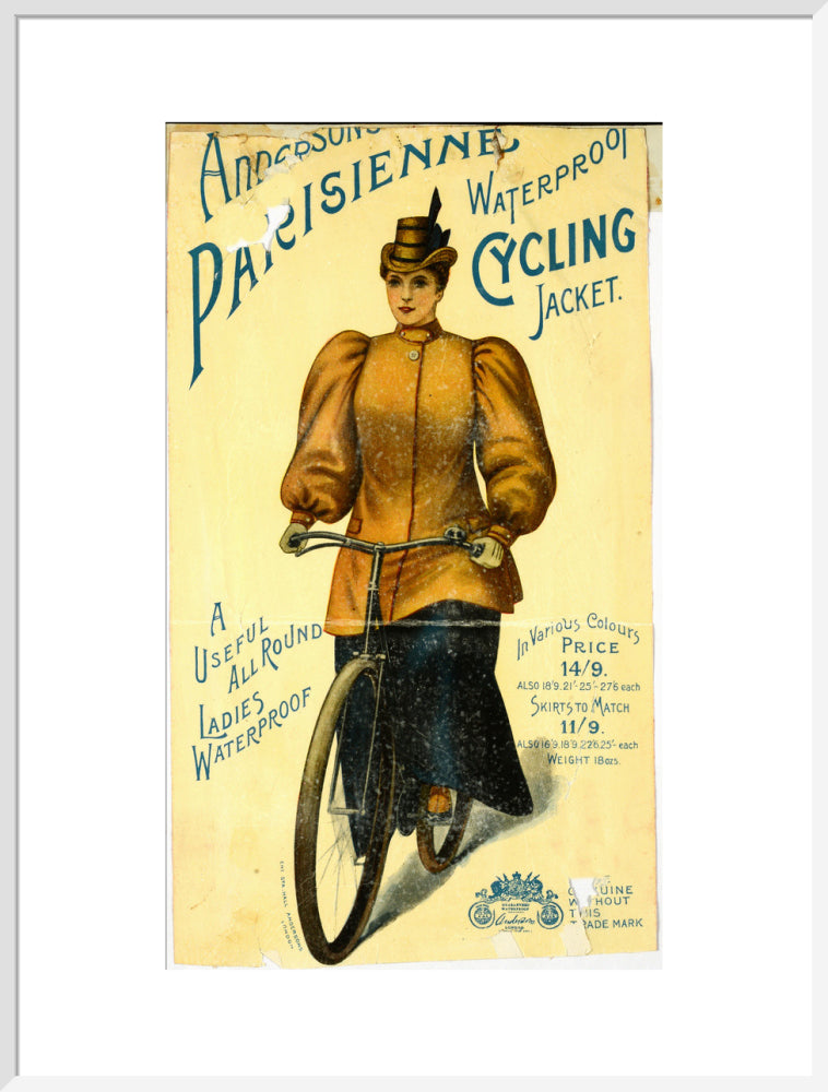 Ladies Parisienne Waterproof Cycling Jacket