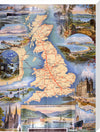London and North Western Railway Company Rail Map