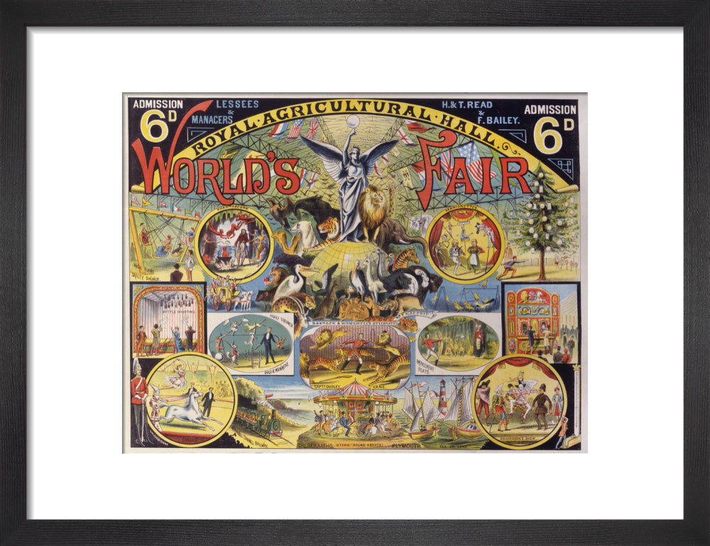 World&#39;s Fair Poster, Royal Agricultural Hall