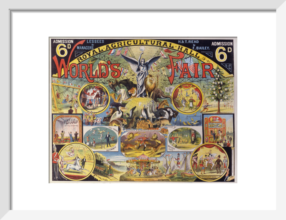 World&#39;s Fair Poster, Royal Agricultural Hall