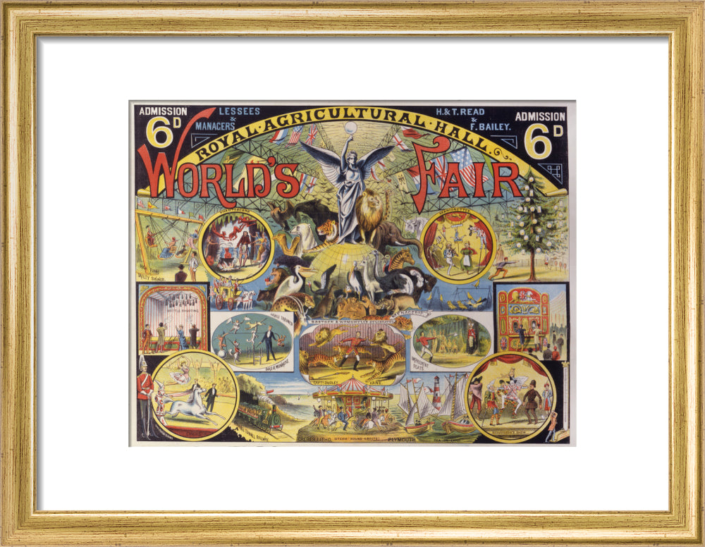 World&#39;s Fair Poster, Royal Agricultural Hall