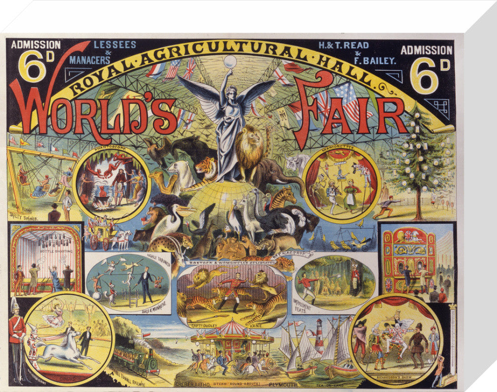 World&#39;s Fair Poster, Royal Agricultural Hall