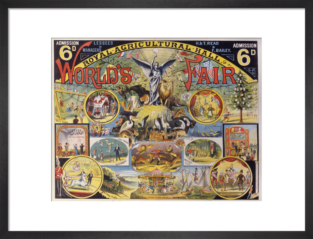 World&#39;s Fair Poster, Royal Agricultural Hall