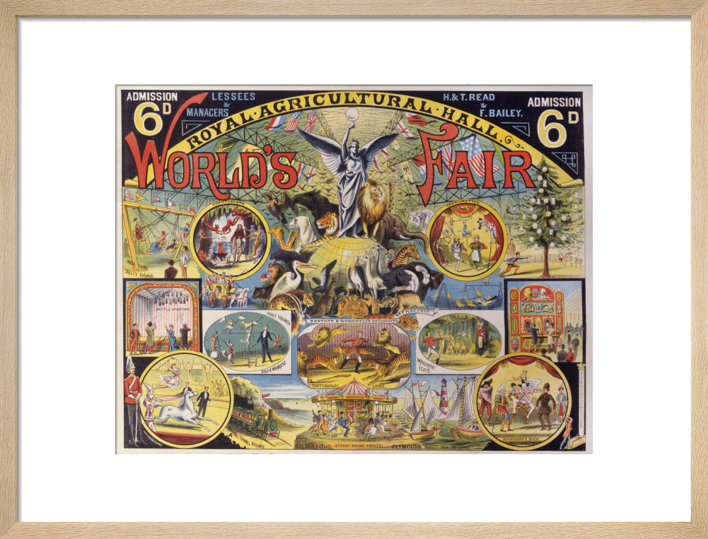 World&#39;s Fair Poster, Royal Agricultural Hall