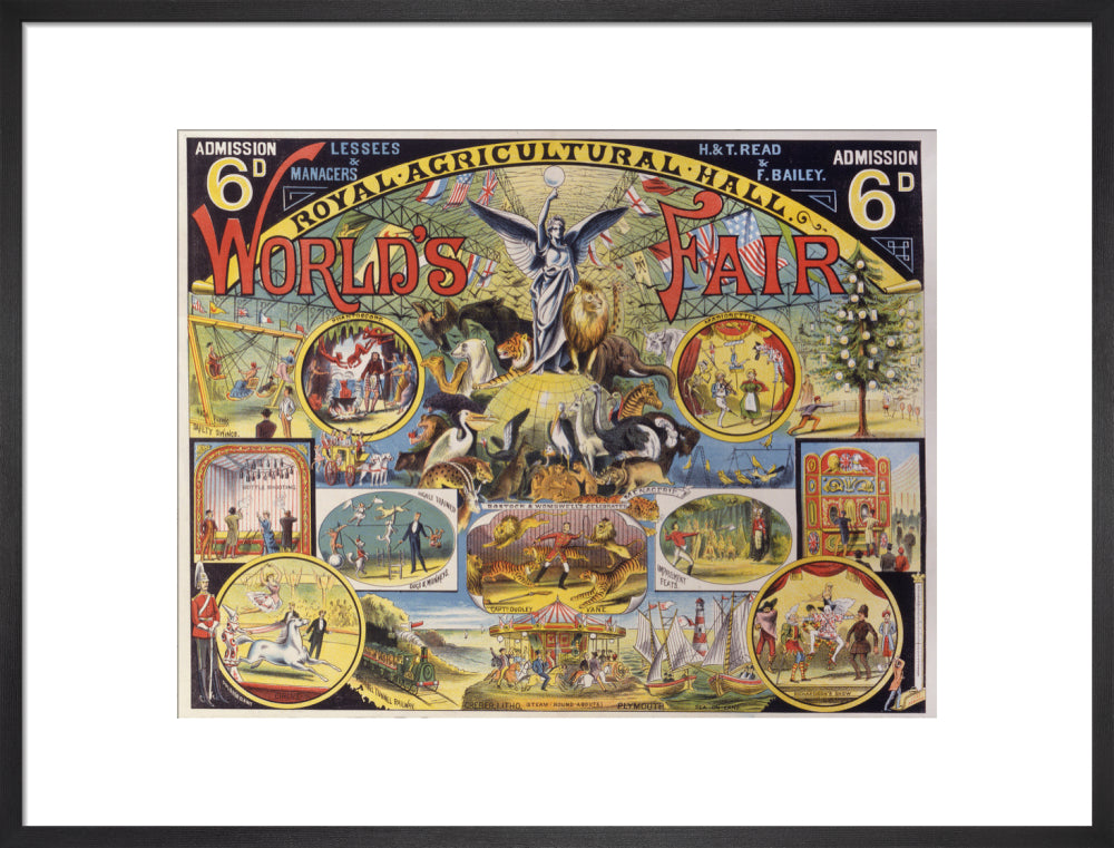 World&#39;s Fair Poster, Royal Agricultural Hall