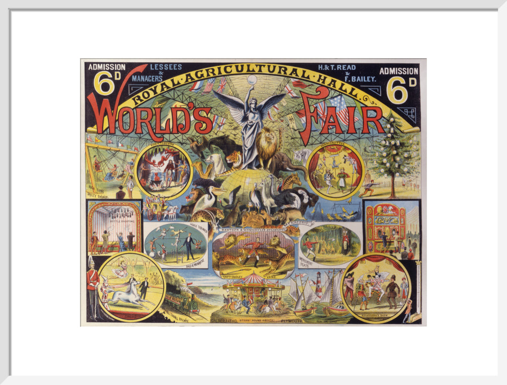 World&#39;s Fair Poster, Royal Agricultural Hall